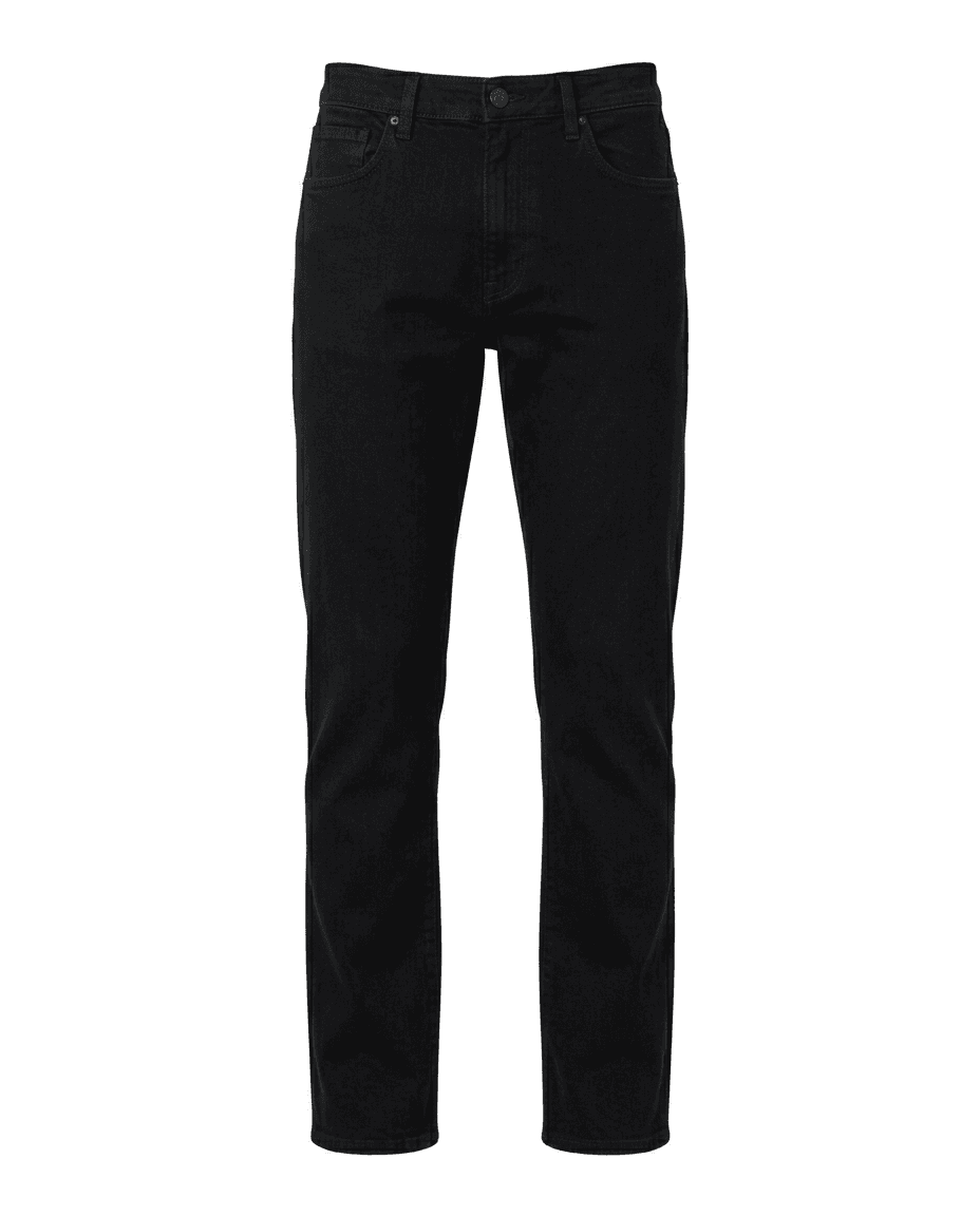 Straight-Leg Denim Jeans