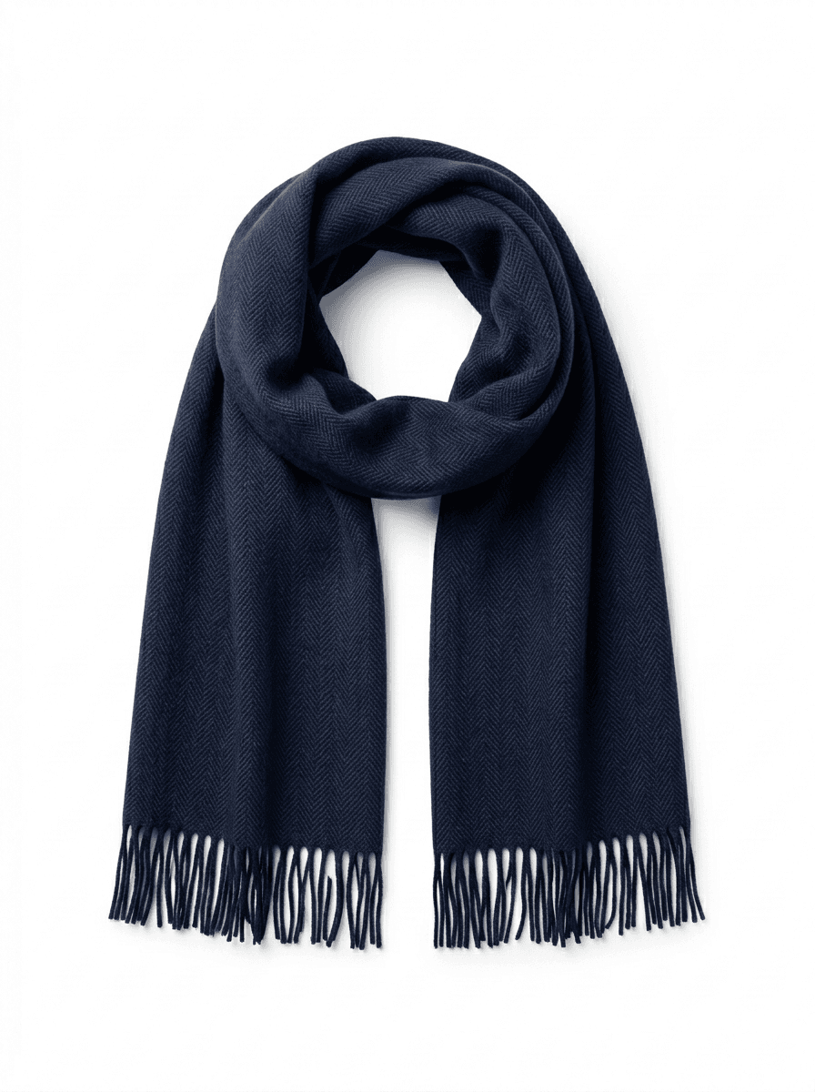 Herringbone Wool Scarf