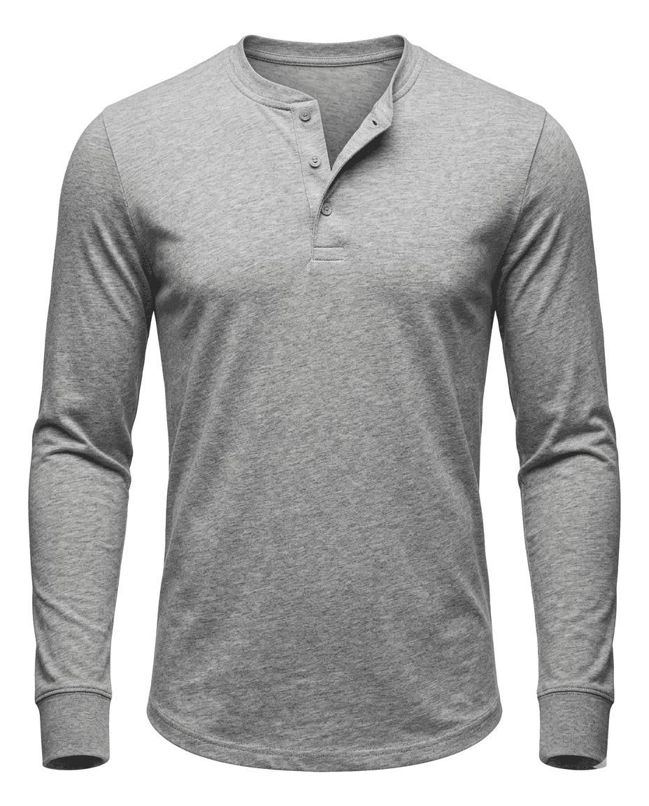 Cotton Henley Shirt