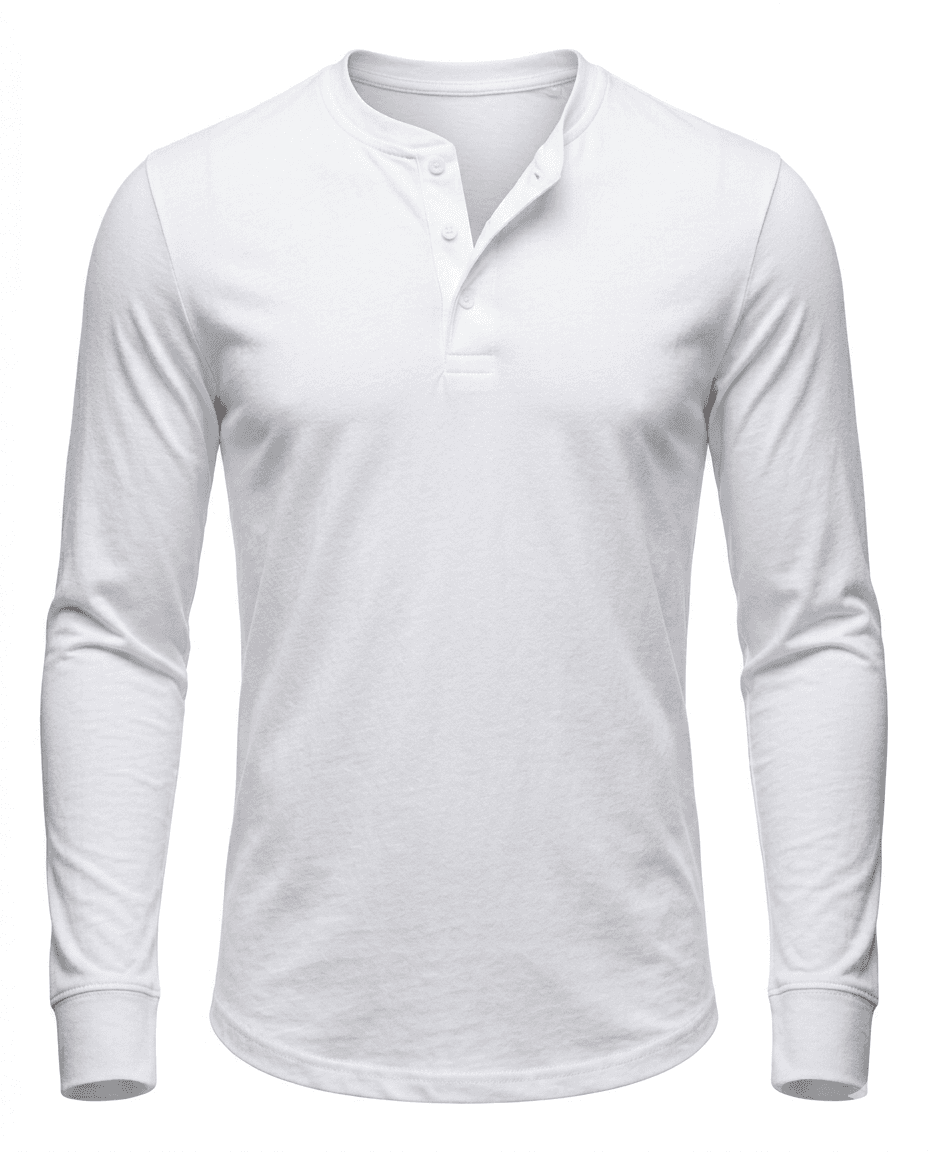Cotton Henley Shirt